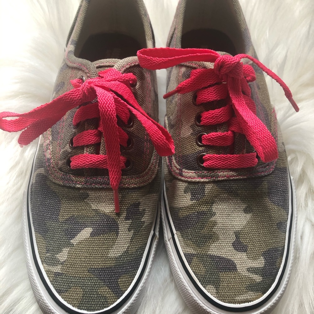 Camo sneakers